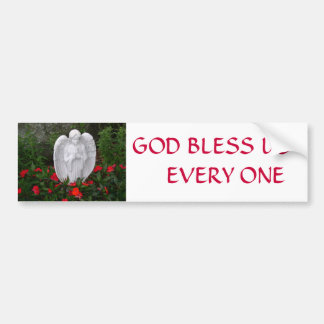 GOD BLESS BUMPERSTICKER
