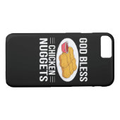God Bless Chicken Nuggets Chicken Nugget Case-Mate iPhone Case (Achterkant (Horizontaal))