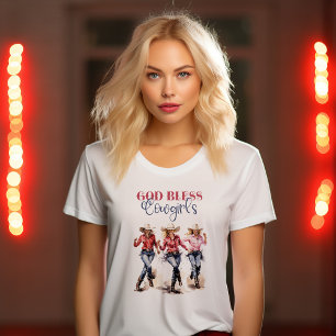 God Bless Cowgirls T-shirt