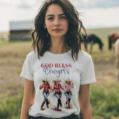 God Bless Cowgirls T-shirt