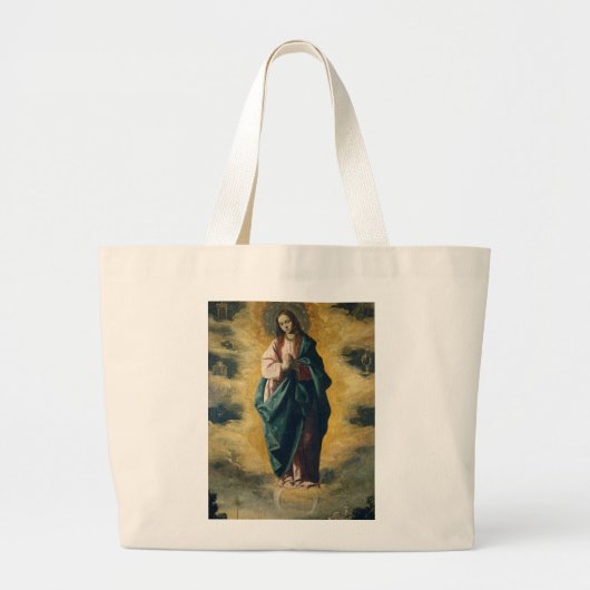 GOD BLESS DE IMMACULATE CONCEPTIE GROTE TOTE BAG (Voorkant)