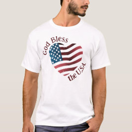 God Bless de VS Amerika T-shirt