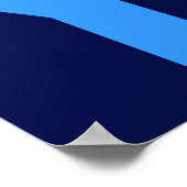 GOD BLESS JE Positief kleurrijk Poster (Hoek)