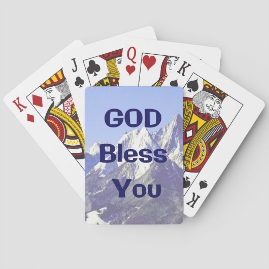 God Bless Jij speelt kaarten (Achterkant)