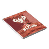 God Bless Kunstprint Notitieblok (Schuin)