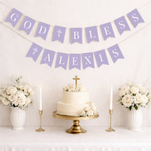 God Bless Lavender 6 Letters Doop Eerste Communie