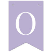 God Bless Lavender 6 Letters Doop Eerste Communie Vlaggetjes (Tweede vlag)