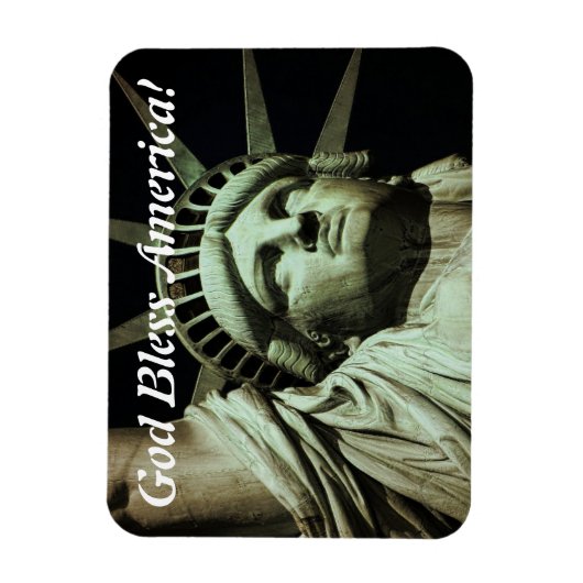 God Bless Liberty Magneet (Verticaal)