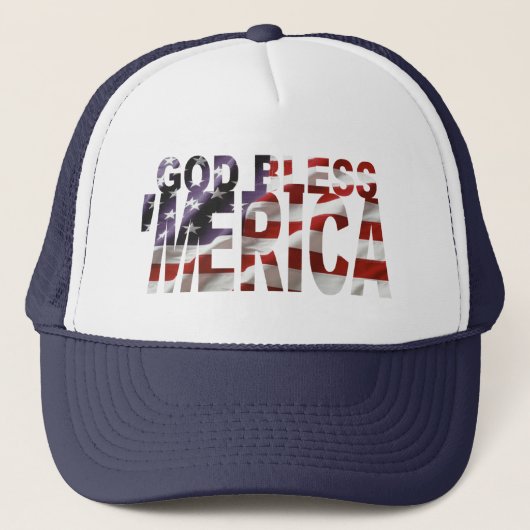 GOD BLESS "MERICA PET (Voorkant)
