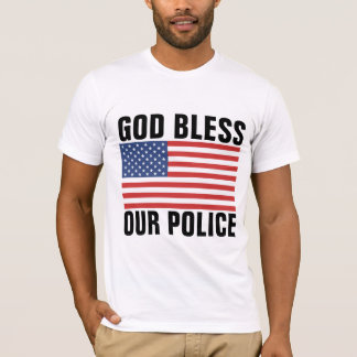 GOD BLESS ONZE POLITIE T-SHIRS T-SHIRT