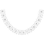 God Bless Personalized Banner (Alle)