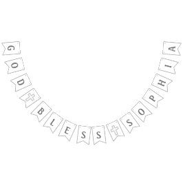 God Bless Personalized Banner