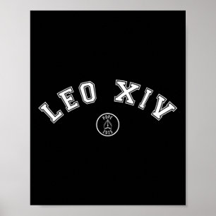 God Bless Pope Leo XIV Chicago Amerika T-shirt.png Poster