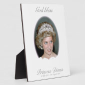 God Bless Princess Diana Fotoplaat (Zijkant)