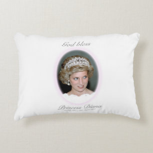 God Bless Princess Diana - Herdenking Accent Kussen