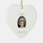 God Bless Princess Diana - Herdenking Keramisch Ornament (Rechts)
