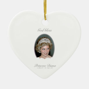 God Bless Princess Diana - Herdenking Keramisch Ornament