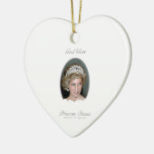 God Bless Princess Diana - Herdenking Keramisch Ornament (Links)