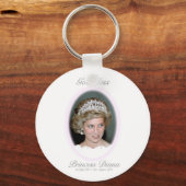 God Bless Princess Diana - Herdenking Sleutelhanger (Voorkant)