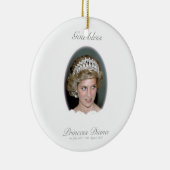 God Bless Princess Diana Keramisch Ornament (Rechts)