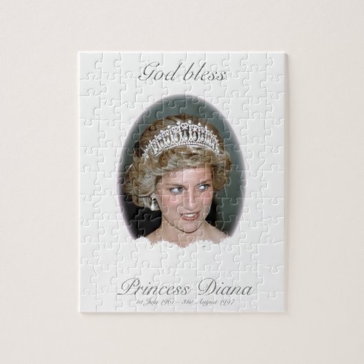 God Bless Princess Diana Legpuzzel (Verticaal)