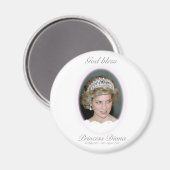 God Bless Princess Diana Magneet (Voorkant / Achterkant)
