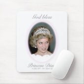 God Bless Princess Diana Muismat (Met muis)