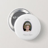 God Bless Princess Diana Ronde Button 5,7 Cm (Voorkant /achterkant)