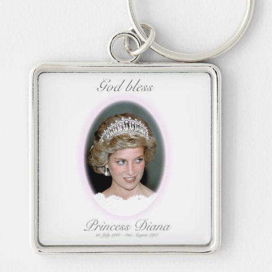 God Bless Princess Diana Sleutelhanger (Voorkant)