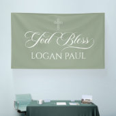 GOD BLESS SAGE banner backdrop  (Beurs)