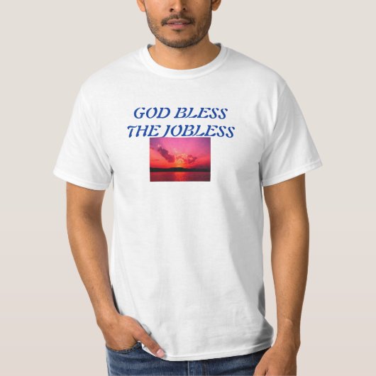 GOD BLESS T-SHIRT (Voorkant)