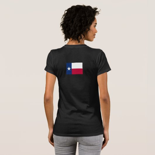 God bless Texas T-Shirt (Achterkant volledig)