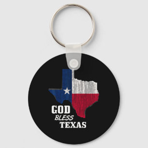 God Bless Texas Vlag Texas Onafhankelijkheidsdag B Sleutelhanger
