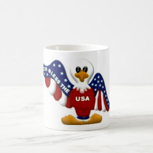 God Bless The USA Koffiemok