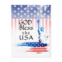 God Bless the USA-standbeeld Liberty, Amerikaanse