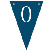 God Bless Thomas Blue en Gray Baptism Banner (Tweede vlag)