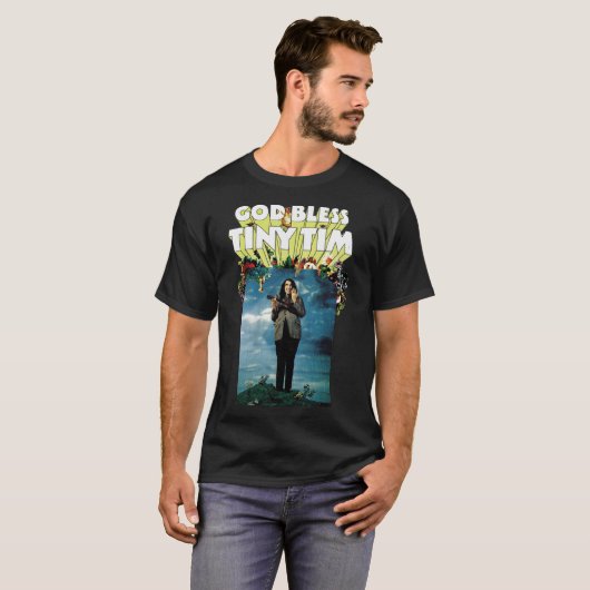 God Bless Tiny Tim Classic T-Shirt (Voorkant volledig)