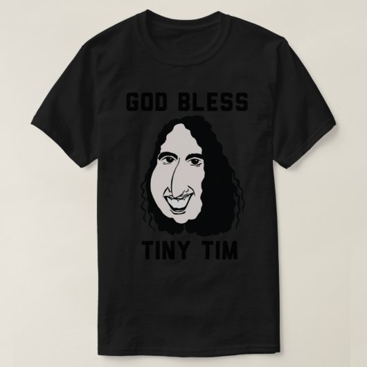 God Bless Tiny Tim Essential T-Shirt (Design voorkant)