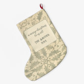 God bless us everyone Dickens Christmas Carol Grote Kerstsok (Achterkant (Hangend))