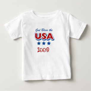 God Bless USA 2009 Baby T-Shirt
