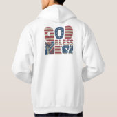GOD BLESS USA HOODIE (Achterkant)