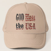 GOD BLESS VS-PET TRUCKER PET (Voorkant)