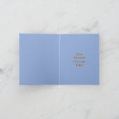 ‘God Bless You’ Bloemstuk Kaart (Binnen)