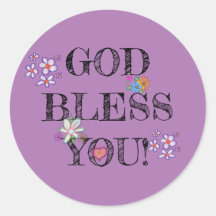 ‘God Bless You’ Christelijke Bloemen Paars 