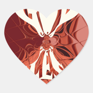 God Bless You Golden kenya Hakuna Matata Giraffe Hart Sticker