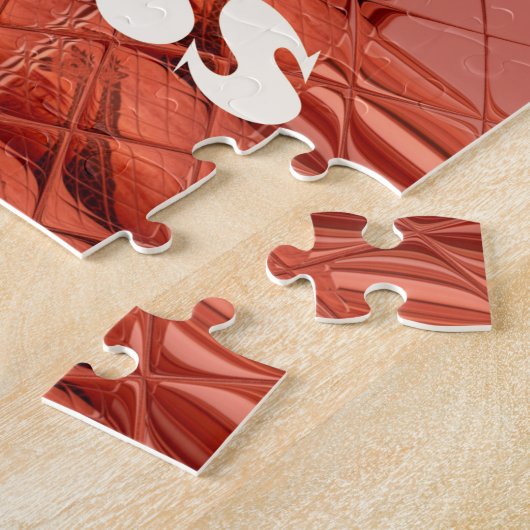 God Bless You Golden kenya Hakuna Matata Giraffe Legpuzzel (Zijkant)