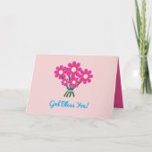 God Bless You Kaart (Voorkant)