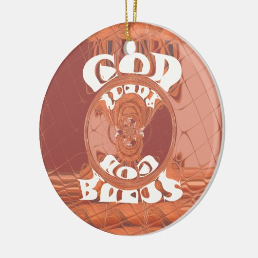 God Bless You – Spirituele print geïnspireerd op A Keramisch Ornament (Links)