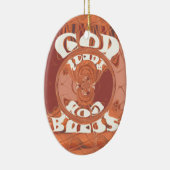 God Bless You – Spirituele print geïnspireerd op A Keramisch Ornament (Rechts)