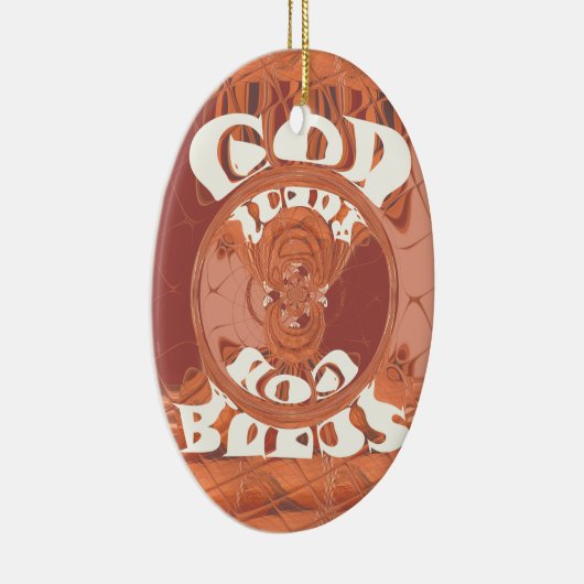 God Bless You – Spirituele print geïnspireerd op A Keramisch Ornament (Rechts)